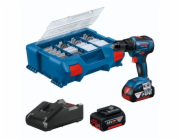 Bosch GSR 18V-55 Professional Pick&Click vc. sady prísl.