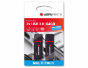 AgfaPhoto USB 3.2 Gen 1     64GB cerná MP2 10571MP2