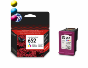 HP 652 originální inkoustová kazeta tříbarevná F6V24AE