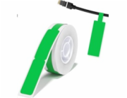 Niimbot štítky na kabely RXL 12,5x109mm 65ks Green pro D11 a D110