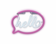Forever dekorativní LED neon Hello