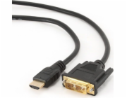Gembird propojovací kabel HDMI M/M - DVI M/M 1,8m