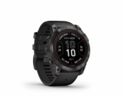 GARMIN Fénix 7X Pro, Sapphire, Solar, Black Band