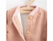 Kojenecký mušelínový kabátek New Baby Comfort clothes růžová Vel.74 (6-9m)