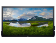 Dell P7524QT - 75" Třída úhlopříčky (74.52" zobrazitelný) displej LCD s LED podsvícením - interaktivní - s dotyková obrazovka (multi touch) - 4K UHD (2160p) 3840 x 2160