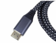 PREMIUMCORD Kabel HDMI 2.1 High Speed + Ethernet kabel 8K@60Hz, zlacené konektory, 0,5m