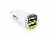 SBOX Autonabíječka 2x USB 2.0 CC-221W wht