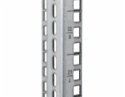 XtendLan Vertikální montážní lišta Telco 18U, pro servery šíře 480mm, stříbrná