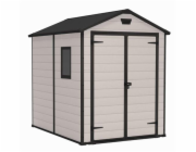 Zahradní domek Keter MANOR 6 x 8 DD béžový, s podlahou