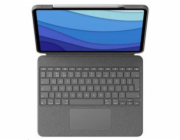 Logitech Combo Touch for iPad Pro 11" (1.2.3.4. gen.) - GREY - CZE-SKY - INTNL
