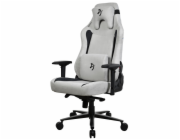 AROZZI herní židle VERNAZZA XL Supersoft Light Grey/ látkový povrch/ světle šedá