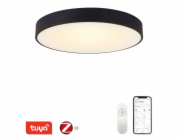 IMMAX NEO RONDATE SLIM Smart stropní svítidlo 60 x 7cm 53W černé Zigbee 3.0, TUYA