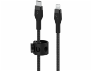 Belkin Flex Lightning/USB-C 15W 2m mfi.cert.cerný   CAA011bt2MBK