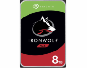 Seagate IronWolf ST8000VN004 - Pevný disk - 8 TB - interní - 3.5" - SATA 6Gb/s - 7200 ot/min. - vyrovnávací paměť: 256 MB
