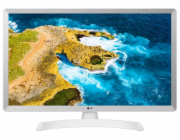 LG TV monitor IPS 28TQ515S / 1366x768 / 16:9 /1000:1/14ms/250cd/ HDMI/ USB/repro/WIFI/TV tuner/webOS/ bílý