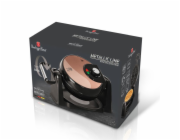 Otočný vaflovač na 4 vafle se stojanem Rosegold Metallic Line BH-9451