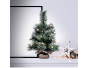 Solight LED Vánoční stromek 1V238 teplé žluté světlo IP44 3xAA baterie 45cm časovač Solight vánoční stromek 45cm, 15LED, 3x AA, IP44 časovač - 1V238