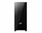 EVOLVEO Ptero Q2+, 2x čelní panel - sklo /mřížka, case ATX, černá, 4x ARGB Ventilátor