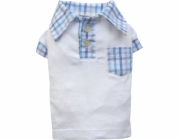 Polokošile DoggyDolly, bílá, S 23-25cm/36-38cm
