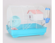 Klec pro hlodavce Panama Pet 33x23x26 cm bílá/modrá