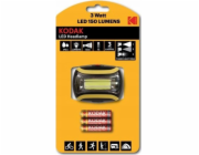 LED čelovka Kodak Headlamp 150 + 3x AAA Extra Heavy Duty