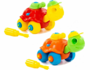 Wader Polesie 83555 Turtle Blocks 24 kusů v sáčku