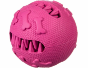 Barry King Ball s čelistí na pamlsky, růžová, 7,5 cm