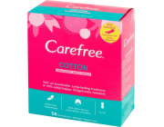 Carefree Carefree Cotton Fresh Scent hygienické vložky - svěží vůně 1 balení - 56 ks