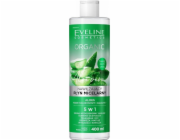 Eveline Cosmetics Eveline Cosmetics Organic Aloe Vera hydratační micelární fluid 5v1 pro všechny typy pleti Aloe 400ml | DOPRAVA ZDARMA OD 250 PLN