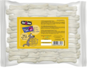 Hau Miau LISOVANÁ KOST BÍLÁ 7,5cm, 50ks/bal., 750g/bal.