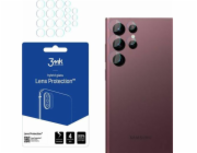 Hybridní sklo 3MK pro objektiv fotoaparátu 3MK Ochrana objektivu Samsung Galaxy S22 Ultra [4 PACK]