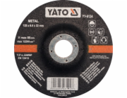 Yato Convex kovový brusný kotouč 125x6,0x22mm (YT-6124)