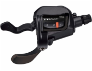Řazení MICROSHIFT MARVO, levé, 3-rychlostní, kompatibilní se Shimano, Xpress Trigger, Optický indikátor převodu (NOVINKA)