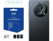 Hybridní sklo pro objektiv fotoaparátu 3MK Ochrana objektivu Huawei Nova Y90 [4 PACK]