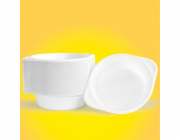 Kancelářské výrobky KANCELÁŘSKÉ PRODUKTY plastová láhev, 500 ml, prům. 16cm, 100 ks, bílá