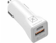 MAXXIMUS MX KAPPA nabíječka 18W PD+QC, USB-A+C + KABEL C/LIGHTNING 20W PD, BÍLÁ