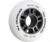 Nils Extreme PU 76x24 82A MATNÁ BÍLÁ KOLA (4 ks) NILS EXTREME