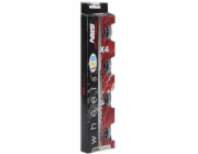 Nils Extreme PU LED-3 kolečka 72x24mm 4ks bílá (16-30-052)