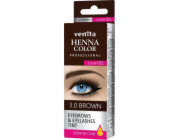 Venita Professional Henna Color Gel gelové barvivo na obočí a řasy 3.0 Brown