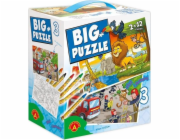 Alexander Big Puzzle 3 Africká zvířata a ALEX Guard