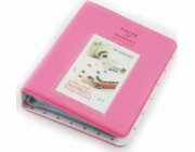 LoveInstant Album pro 64 fotek pro Fujifilm INSTAX MINI 7 8 9 11 - Růžové