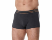Brubeck BX10870 Pánské boxerky ACTIVE WOOL graphite XXL