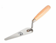 AWTools Nerezové štukové hladítko 160mm úzký kočičí jazýček AW30242