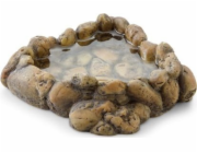 Rohová miska na vodu Exo Terra, M, 12,5 x 13 x 4 cm
