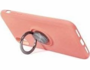 POUZDRO na silikonový kroužek SILIKONOVÝ PRSTEN XIAOMI REDMI NOTE 9 5G 2021 SVĚTLE RŮŽOVÝ standard