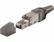 Alantec RJ45 STP cat.6A PoE+ zástrčka, bez nářadí ALANTEC - ALANTEC