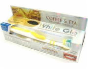 White Glo Whitening pasta na odstraňování skvrn od kávy a čaje 100ml + kartáč