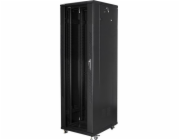 Lanberg šatní skříň STANDING 19 42U 600X800 BLACK FLAT BACK (FF01-6842-12B)