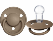 Silikonový dudlík De Lux De Lux Dark Oak 0-36m