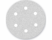 Menzer Menzer WHITE brusný papír fi 225 se 6 otvory K150 pro brusky omítky 25 ks/bal. LHS/TBS 225 PRO